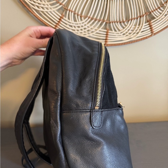 Margot Leather and Suede Backpack Purse main image 5